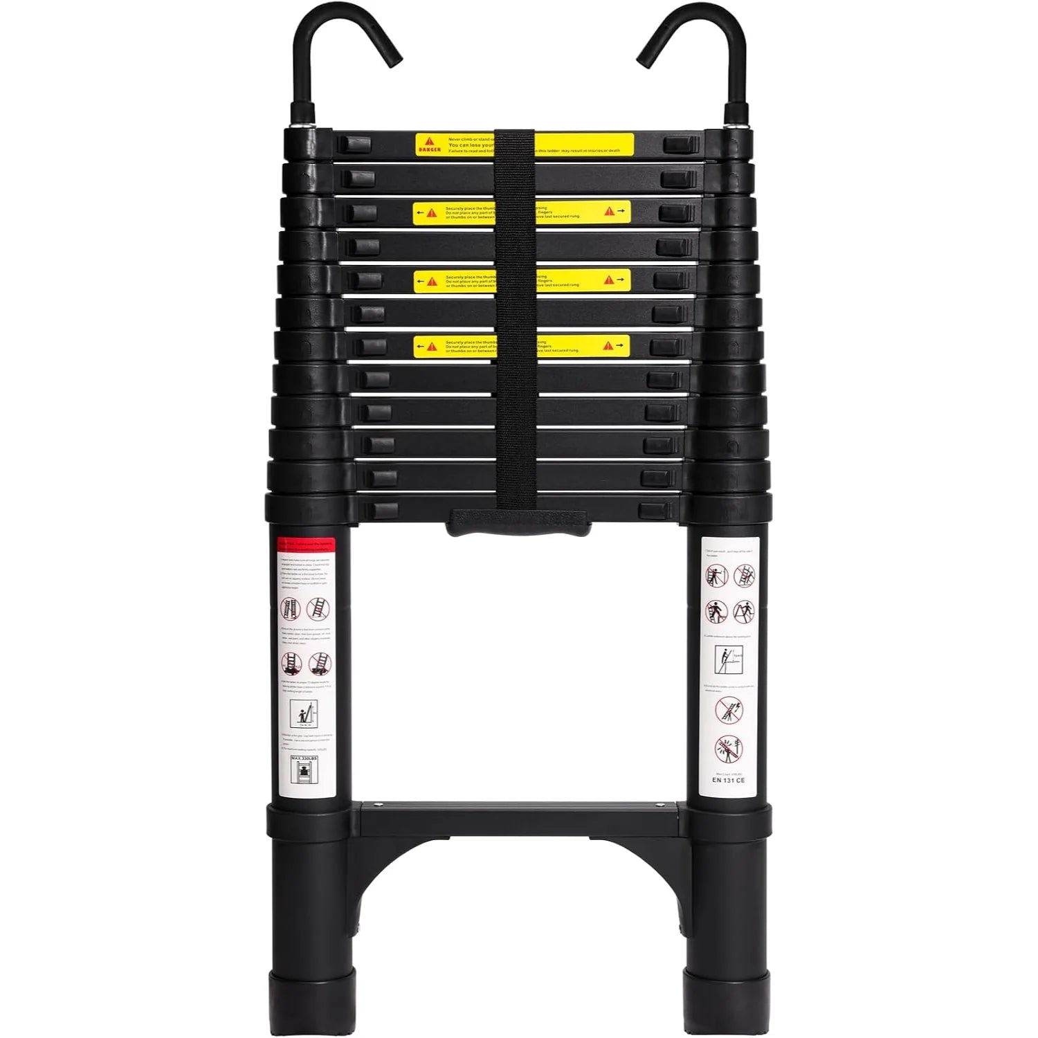 Lightweight Foldable Aluminum Telescopic Ladder