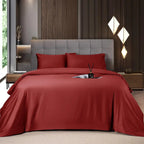 🧊 Cooling Bamboo Sheets  | Hotel Luxury 16 Deep Pocket | Silky Soft Wrinkle Resistant