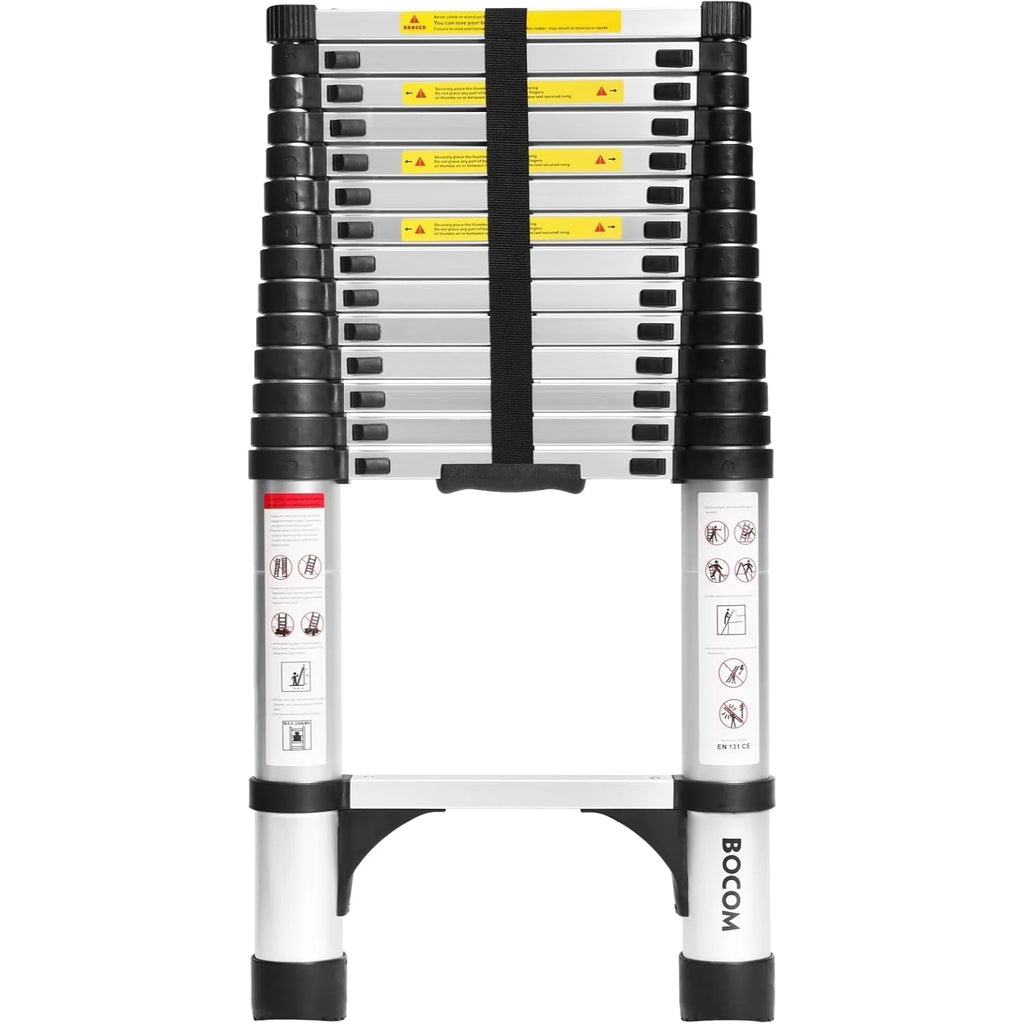 Lightweight Foldable Aluminum Telescopic Ladder
