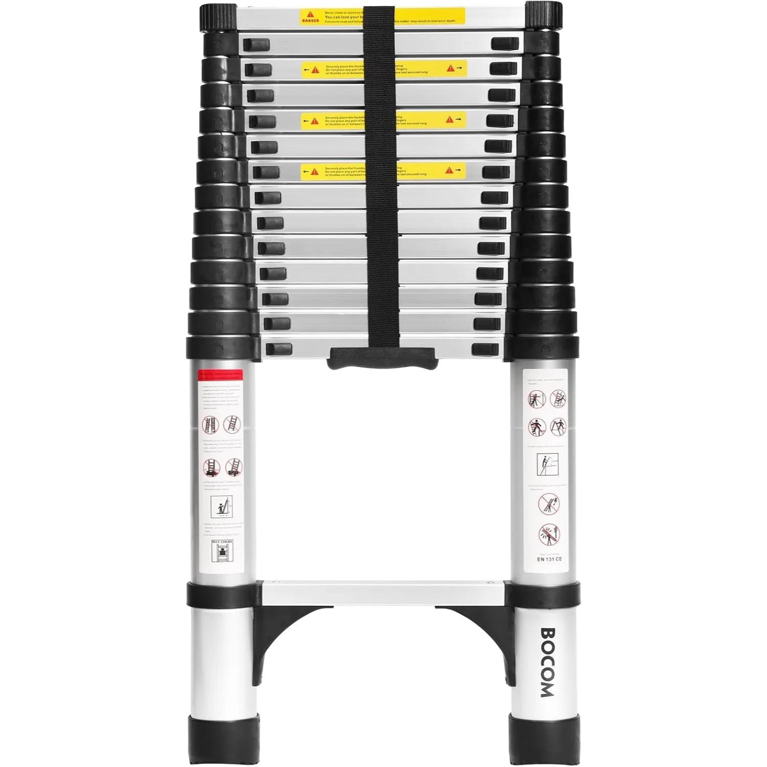 Lightweight Foldable Aluminum Telescopic Ladder