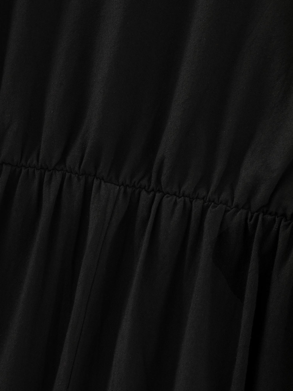 Cotton Button-Front Split Hem Midi Dress