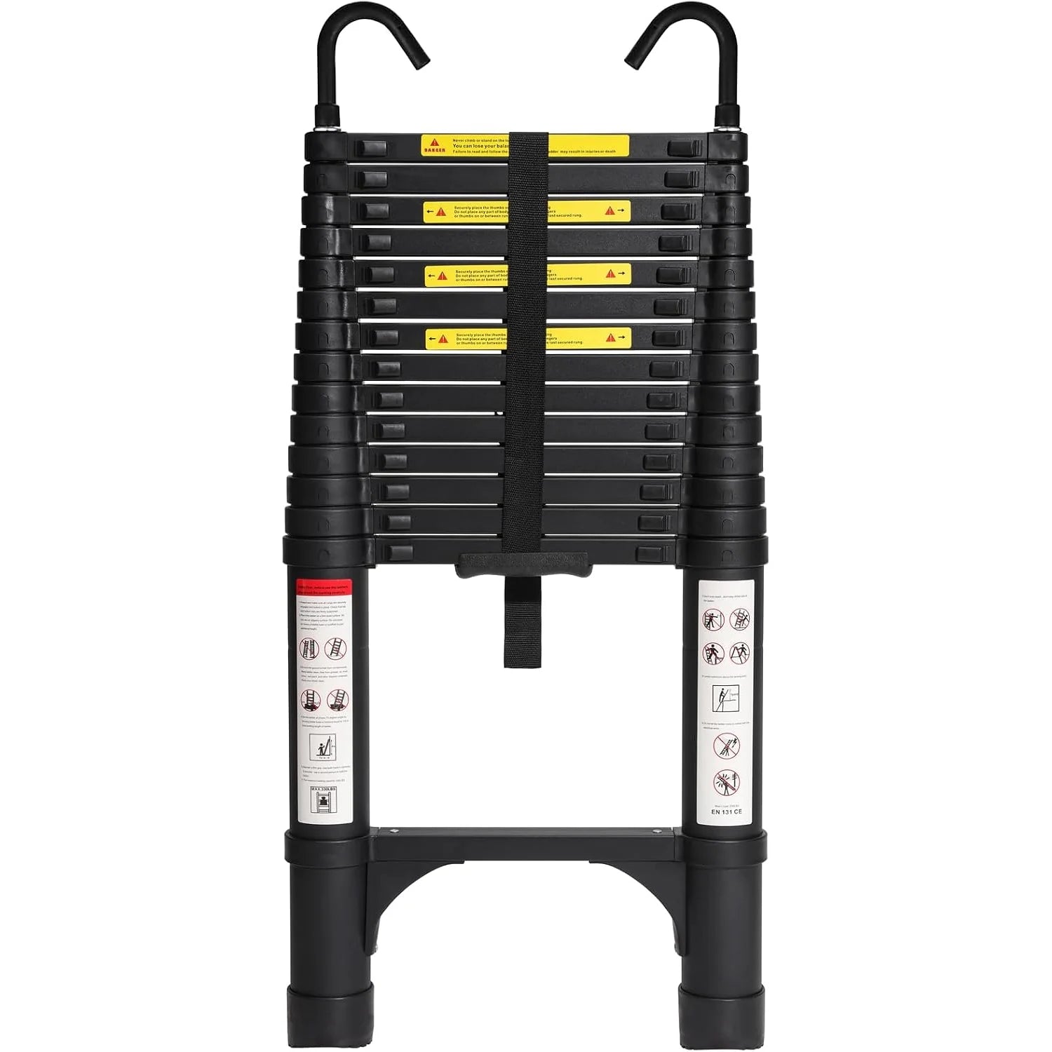 Lightweight Foldable Aluminum Telescopic Ladder