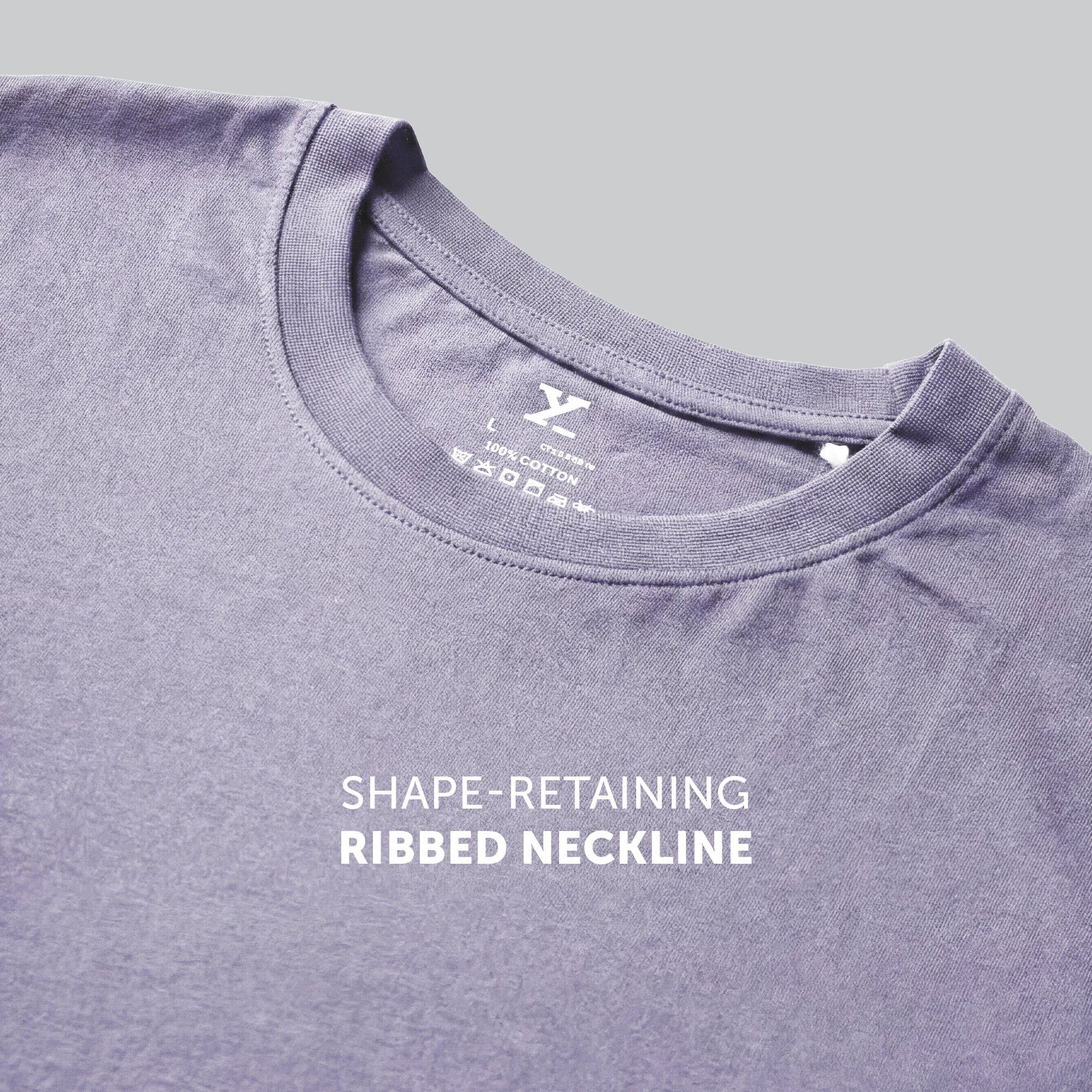 Pace Combed Cotton T-shirts Misty Lilac