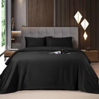 🧊 Cooling Bamboo Sheets  | Hotel Luxury 16 Deep Pocket | Silky Soft Wrinkle Resistant