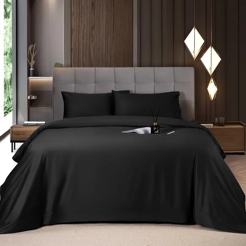 🧊 Cooling Bamboo Sheets  | Hotel Luxury 16 Deep Pocket | Silky Soft Wrinkle Resistant