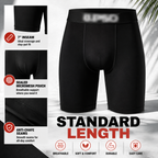 🩳Men's Novelty Graphic Long Leg Boxer Briefs
