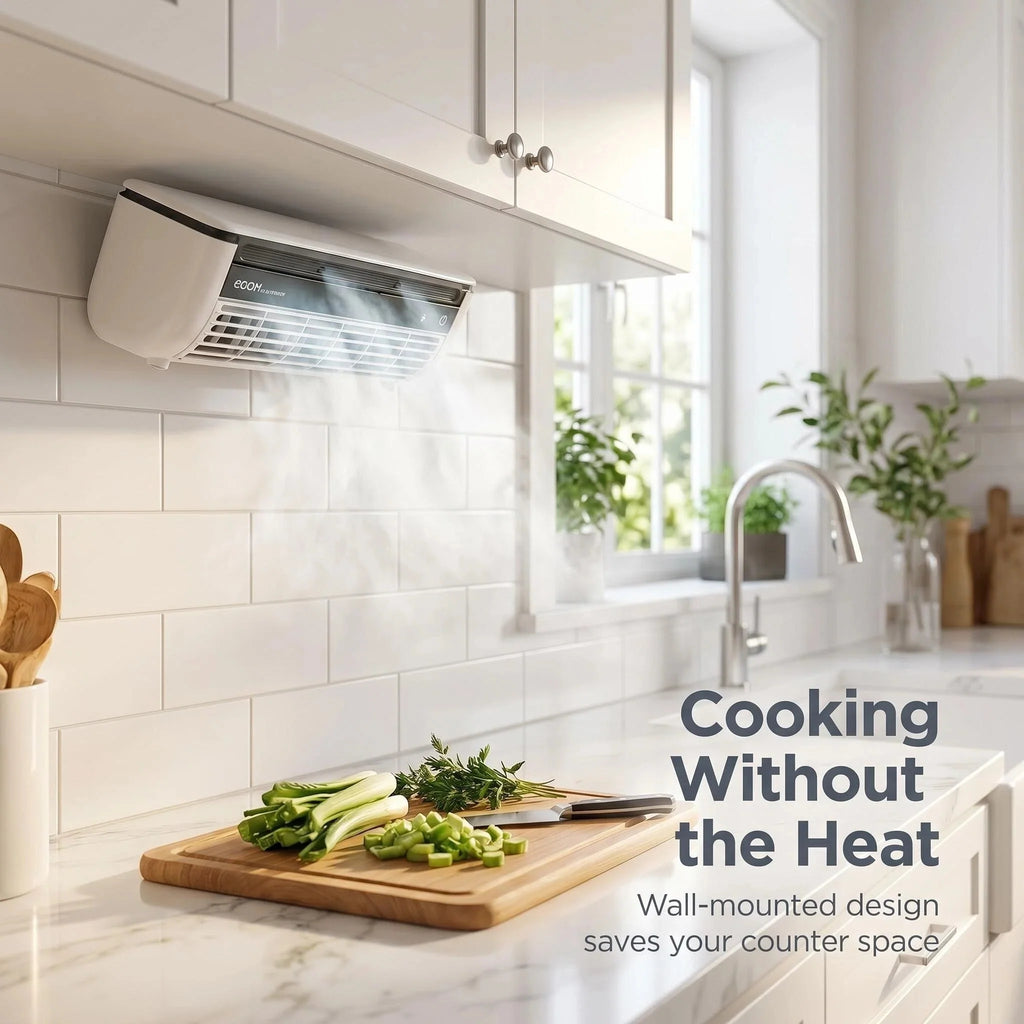 White Wall Mount Mini Split AC Unit Household Silent Indoor Air Conditioner