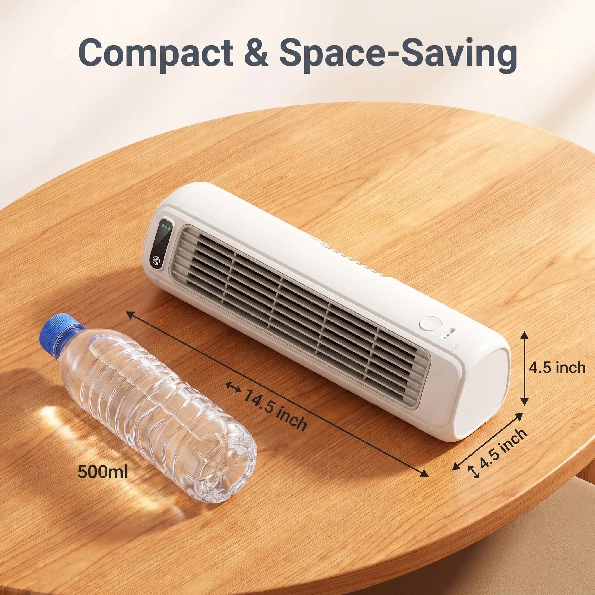 White Wall Mount Mini Split AC Unit Household Silent Indoor Air Conditioner