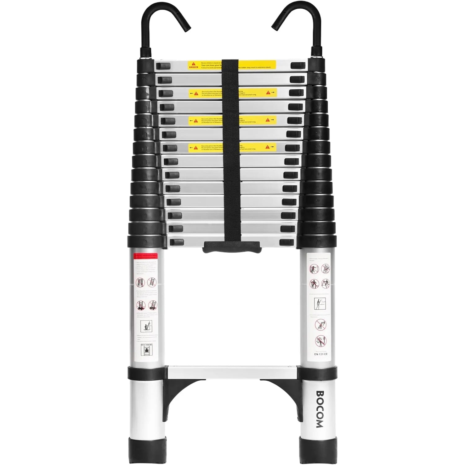 Lightweight Foldable Aluminum Telescopic Ladder