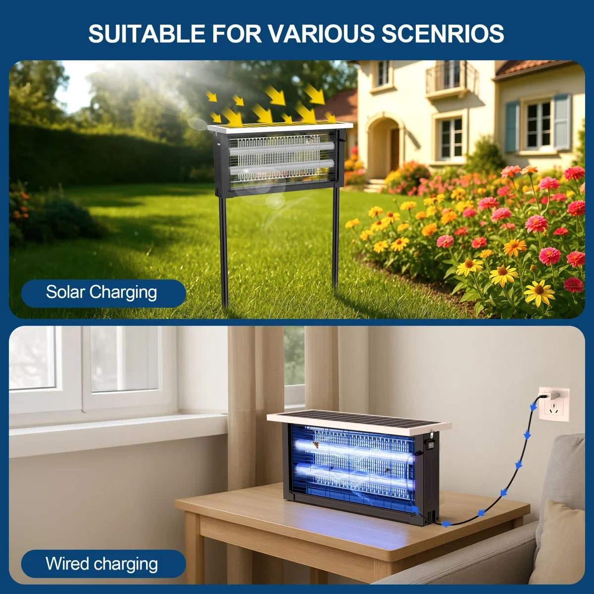 Solar Mosquito Killer Lamp