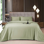 🧊 Cooling Bamboo Sheets  | Hotel Luxury 16 Deep Pocket | Silky Soft Wrinkle Resistant