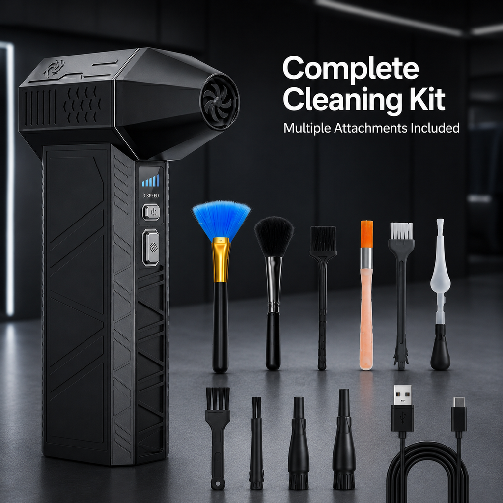 🔥2026 NEW💨 130,000 RPM Turbo Jet Fan – Blow, Clean & Dry in Seconds🚀