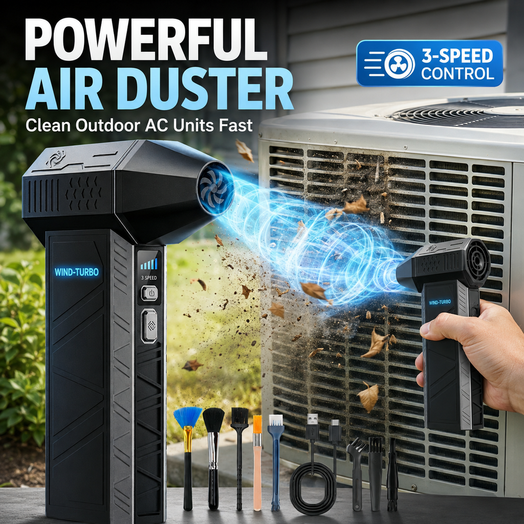 🔥2026 NEW💨 130,000 RPM Turbo Jet Fan – Blow, Clean & Dry in Seconds🚀