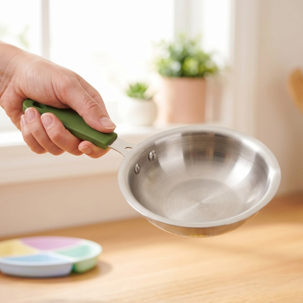 Pico Triply Stainless Steel Induction Safe Mini Fry Pan 600ml