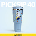 Minions It Gets Worse PickSip 40 Bottle Blue