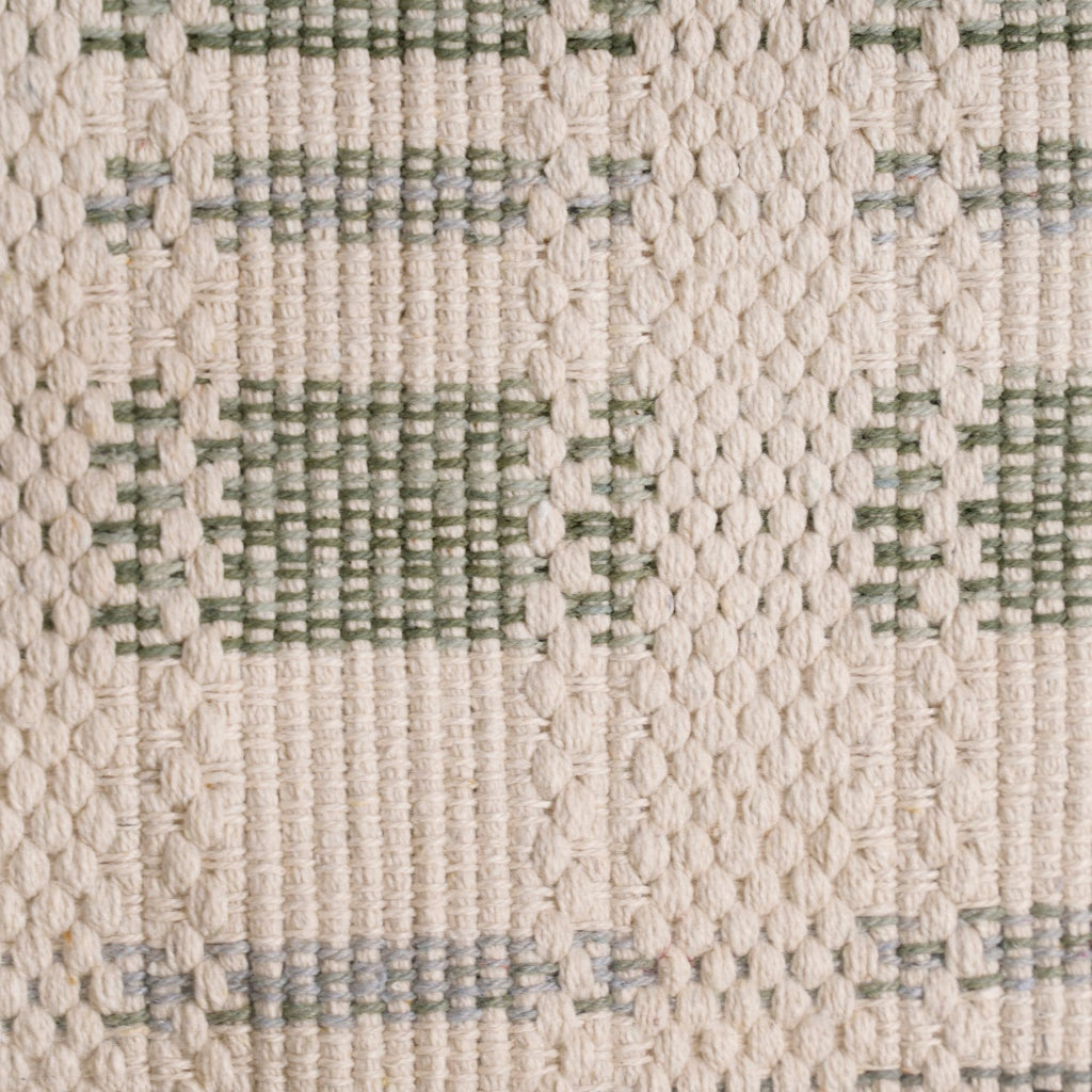 Sage Stitch Bedside Floor Runner 130x50cm