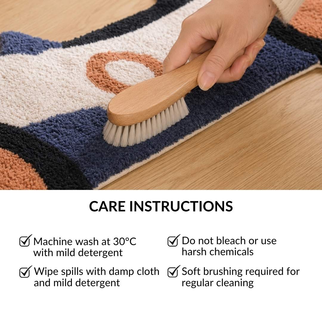 Sports Car Tufted Kids Rug 110x46cm