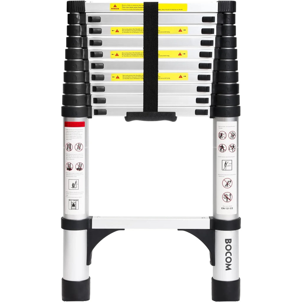 Lightweight Foldable Aluminum Telescopic Ladder
