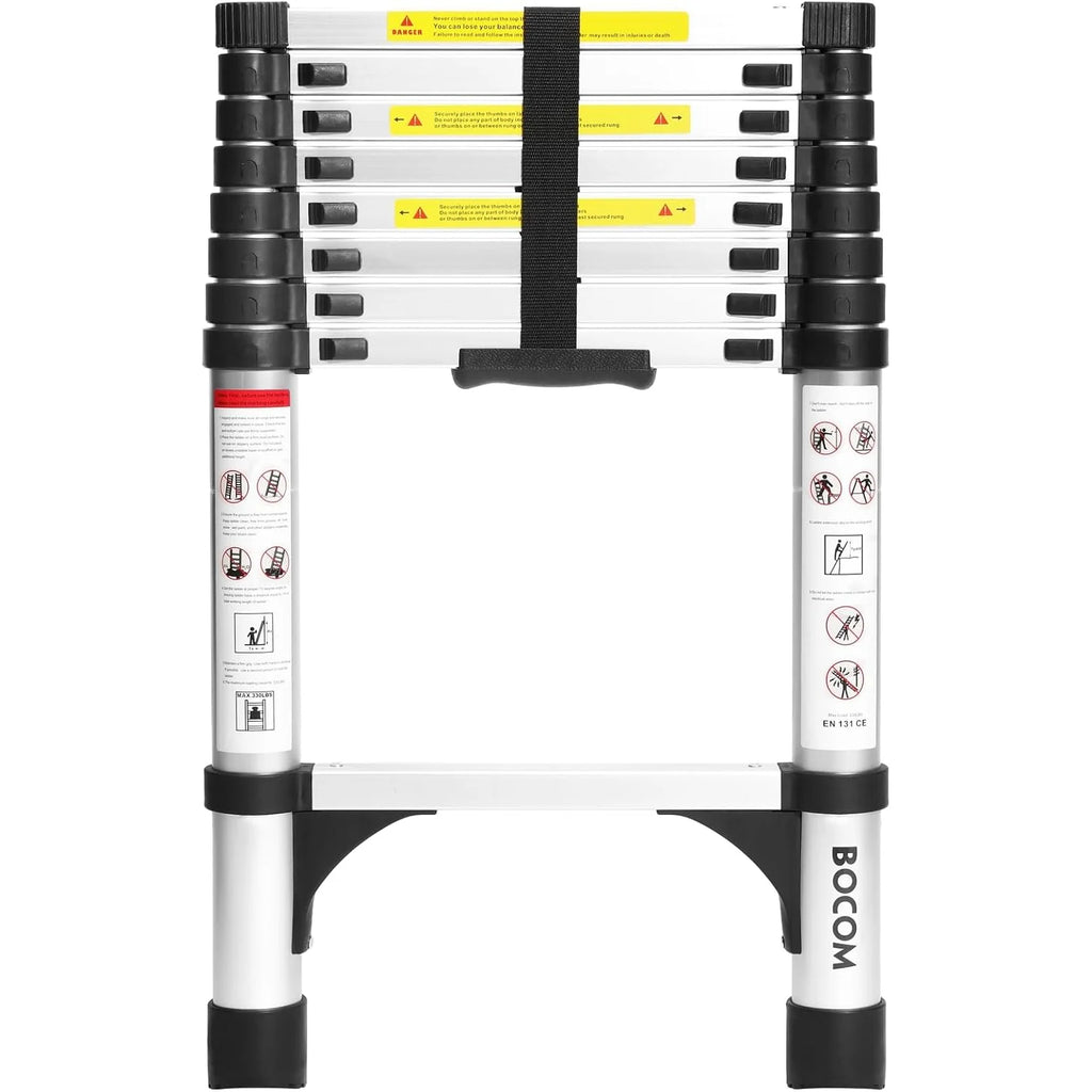 Lightweight Foldable Aluminum Telescopic Ladder