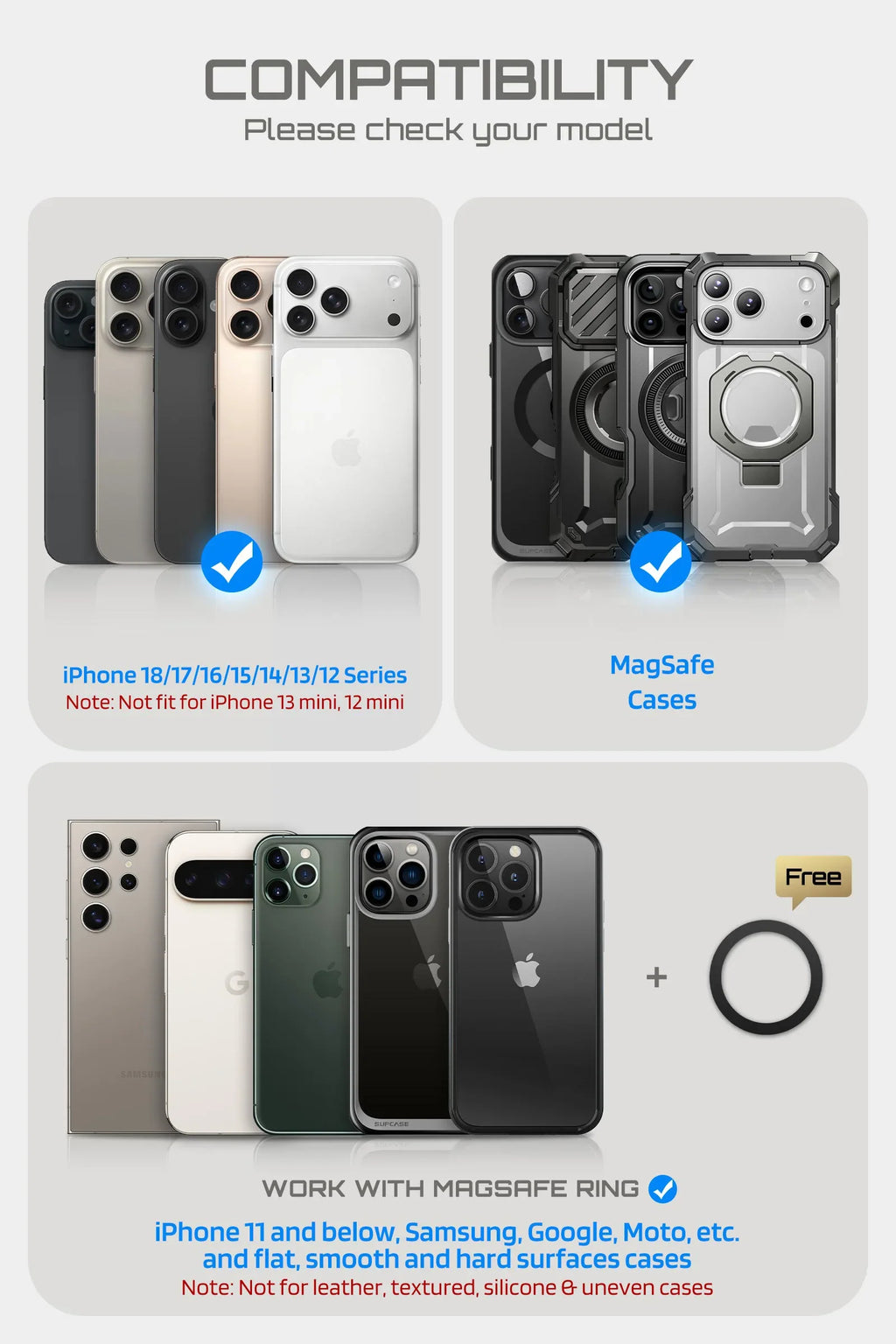 Trackable Magflip Magnetic Wallet with Stand