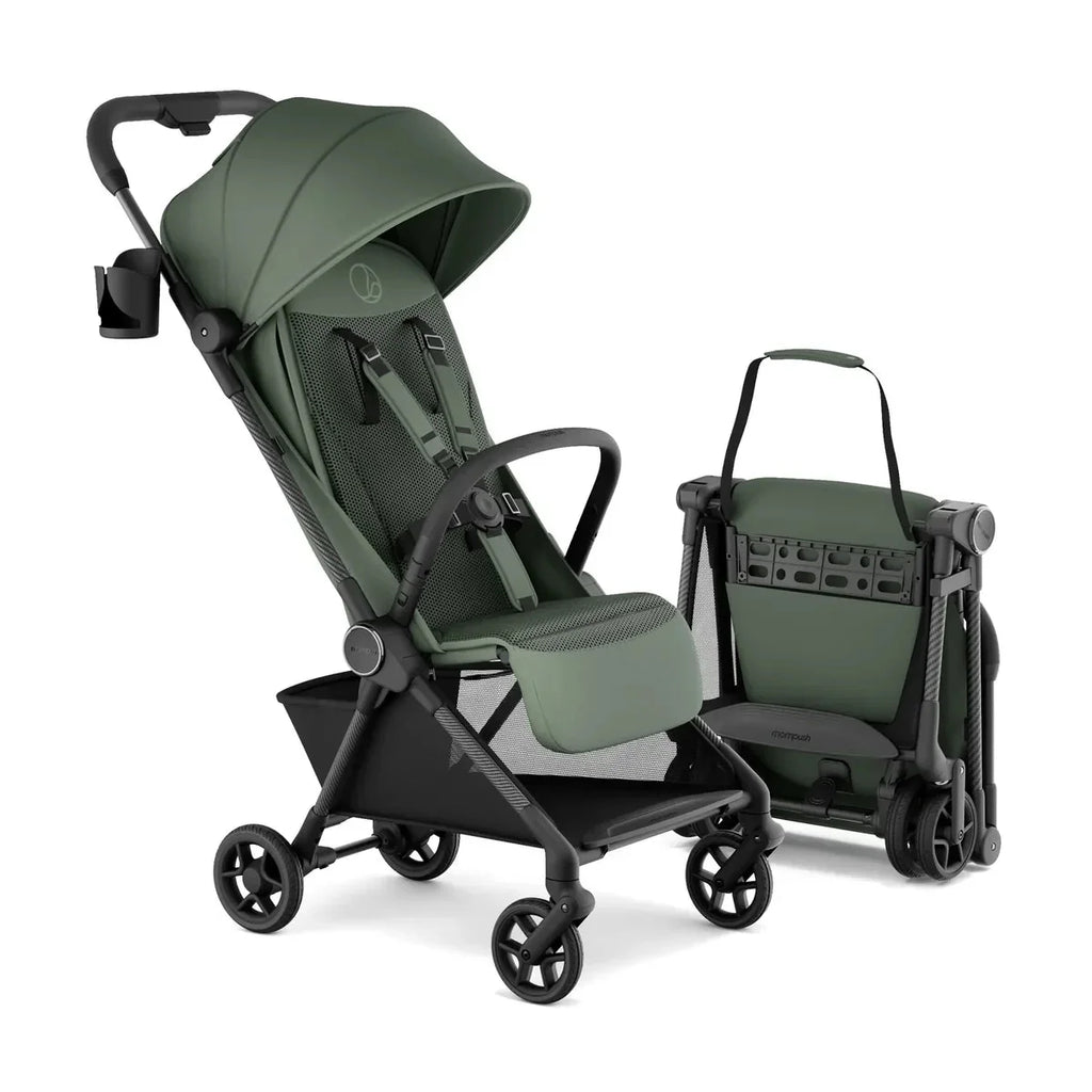 Compact Foldable Travel Baby Stroller Lightweight Portable Infant Pushchair with Adjustable Seat