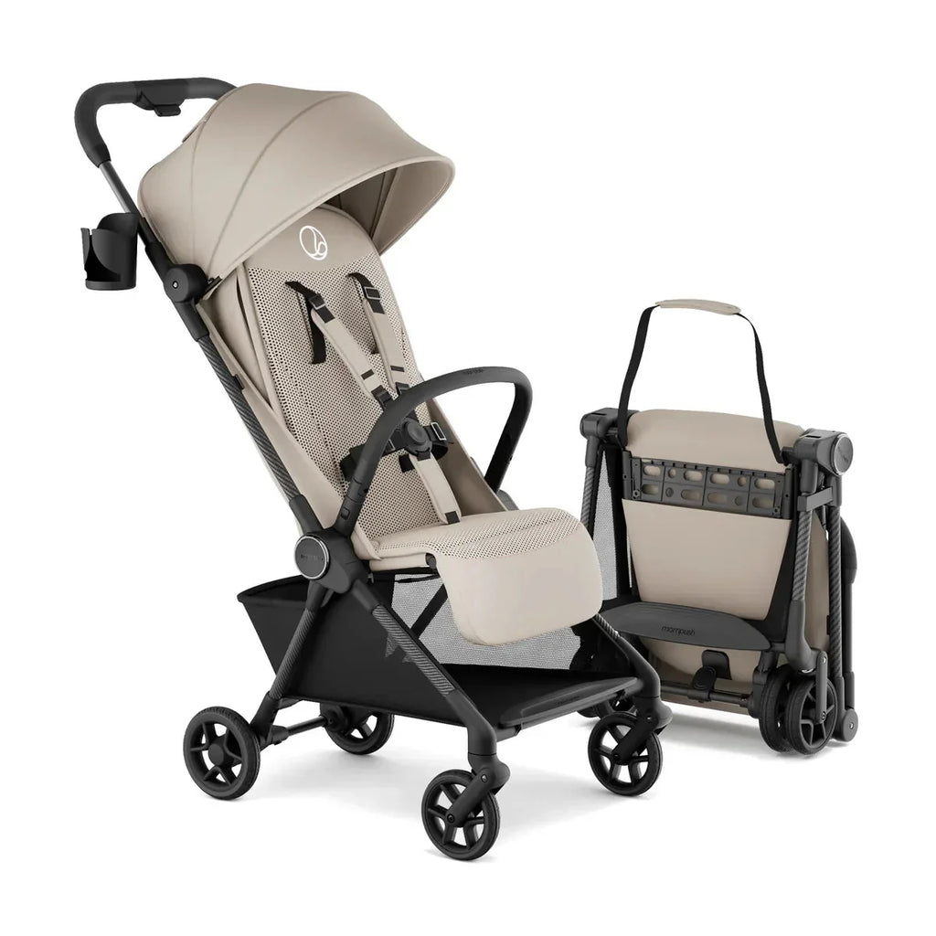 Compact Foldable Travel Baby Stroller Lightweight Portable Infant Pushchair with Adjustable Seat