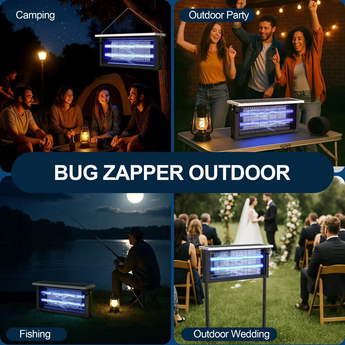 Solar Mosquito Killer Lamp